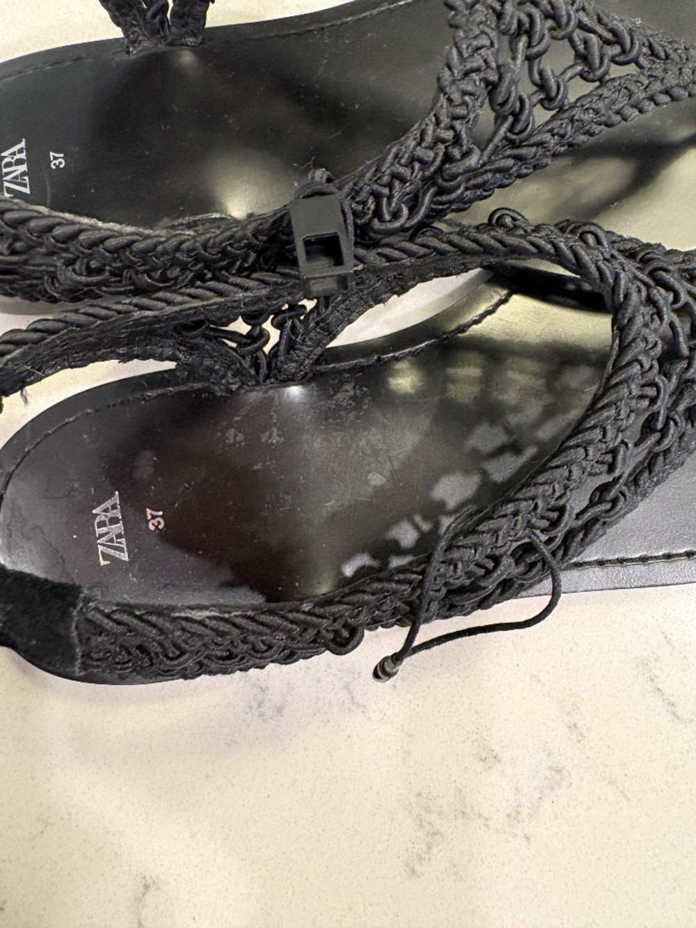 Brand New Zara Crochet Sandals - Picture 3 of 6